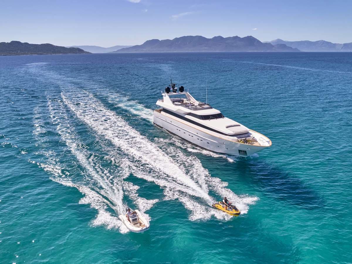 GEMAYA - aerial | Drivas Yachts