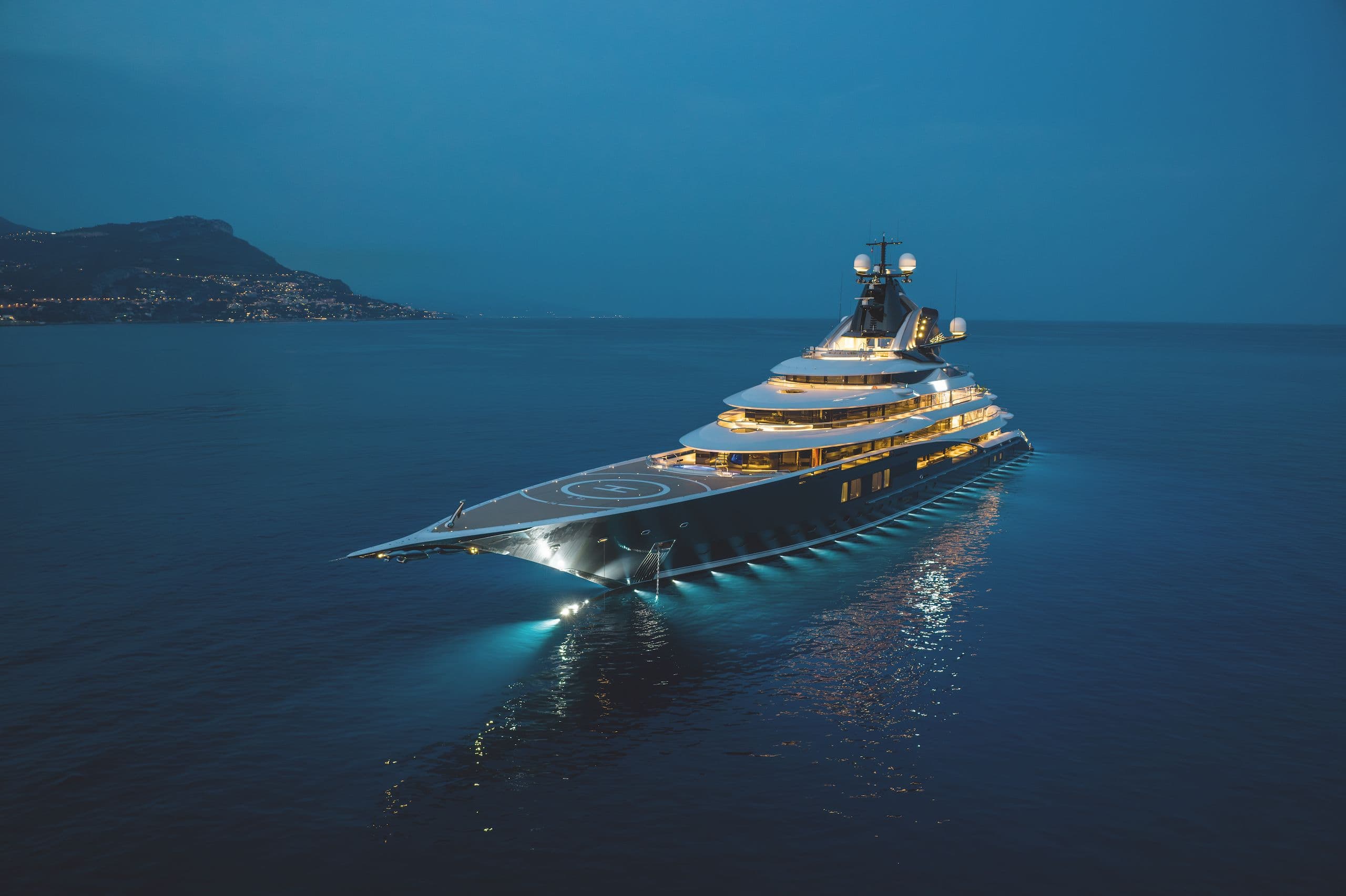 KISMET - aerial | Drivas Yachts
