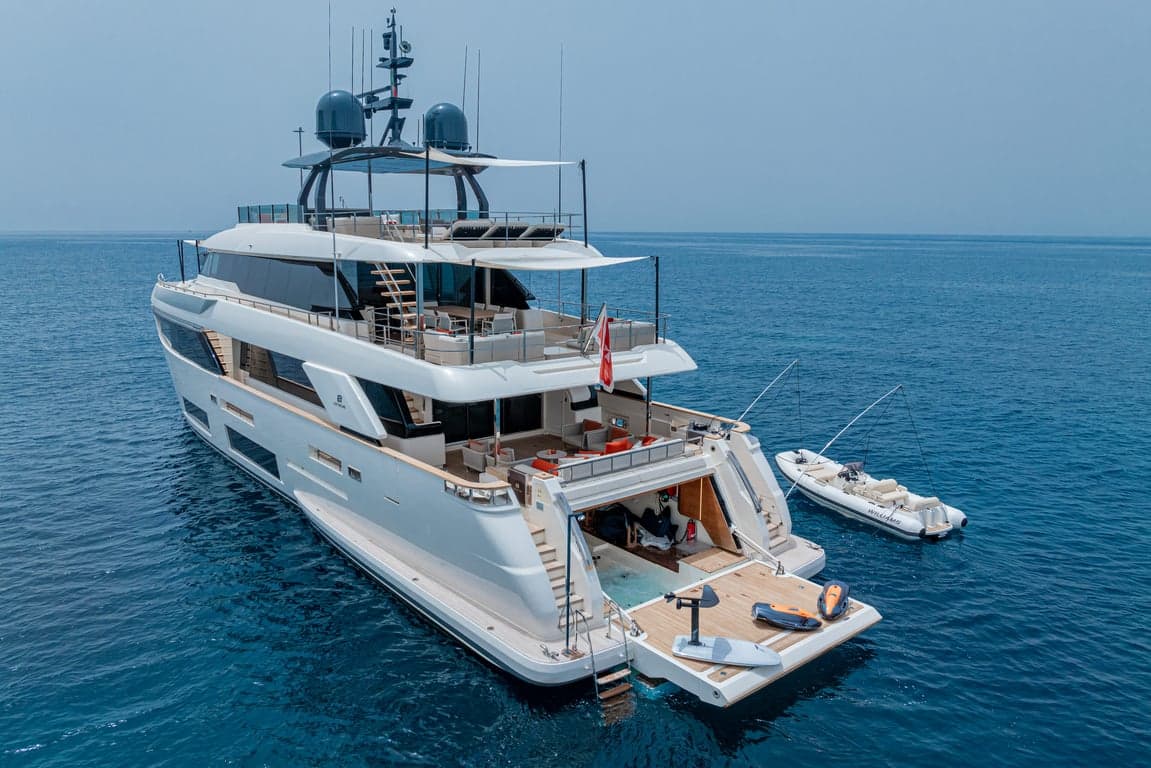 DIANA II - aerial | Drivas Yachts