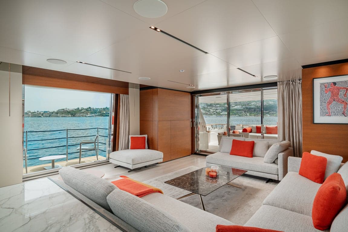 DIANA II - saloon | Drivas Yachts