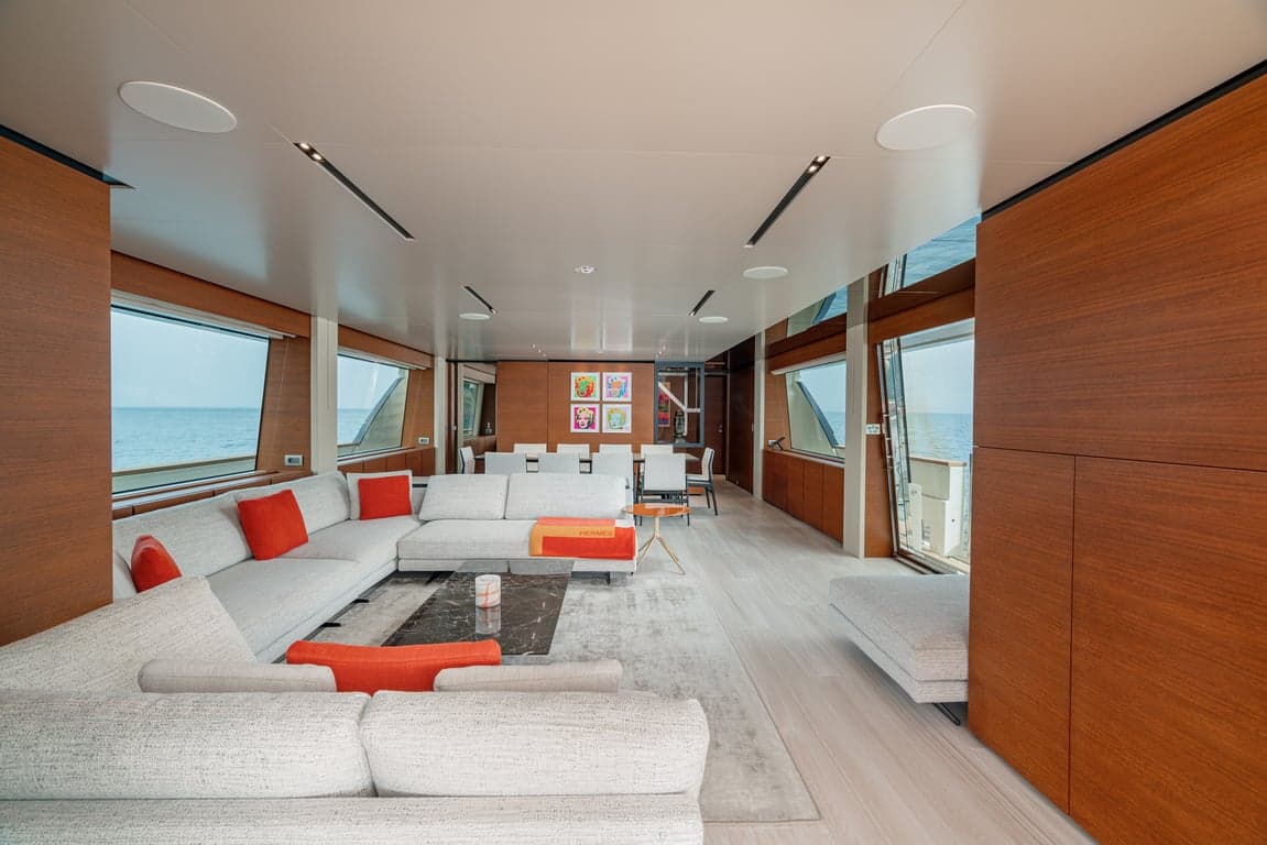 DIANA II - saloon upper | Drivas Yachts
