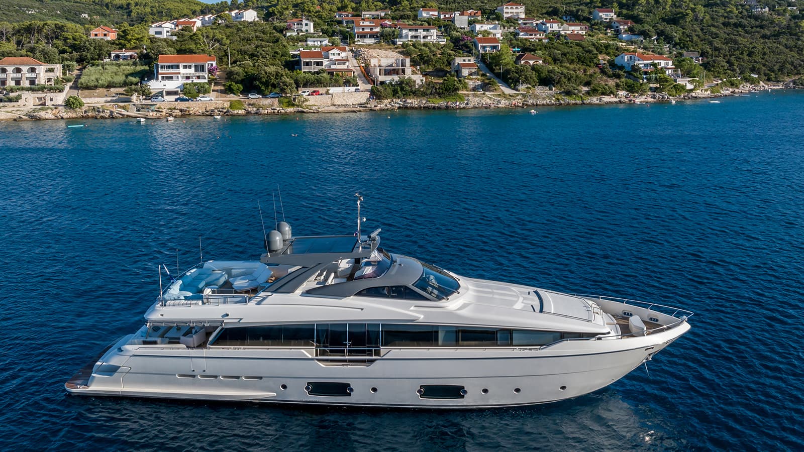 KATARIINA XO - aerial | Drivas Yachts