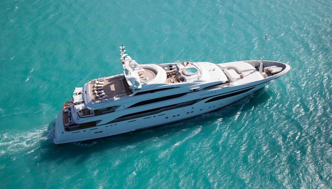 SEANNA - aerial | Drivas Yachts