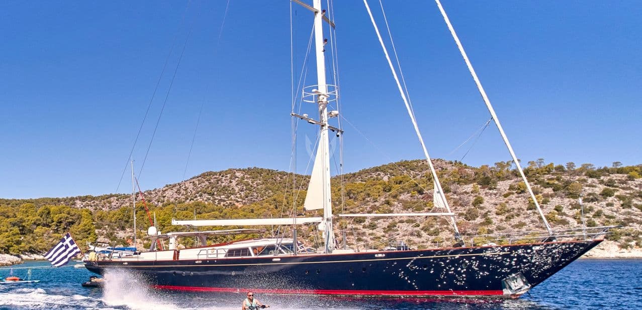 GITANA - ext running | Drivas Yachts