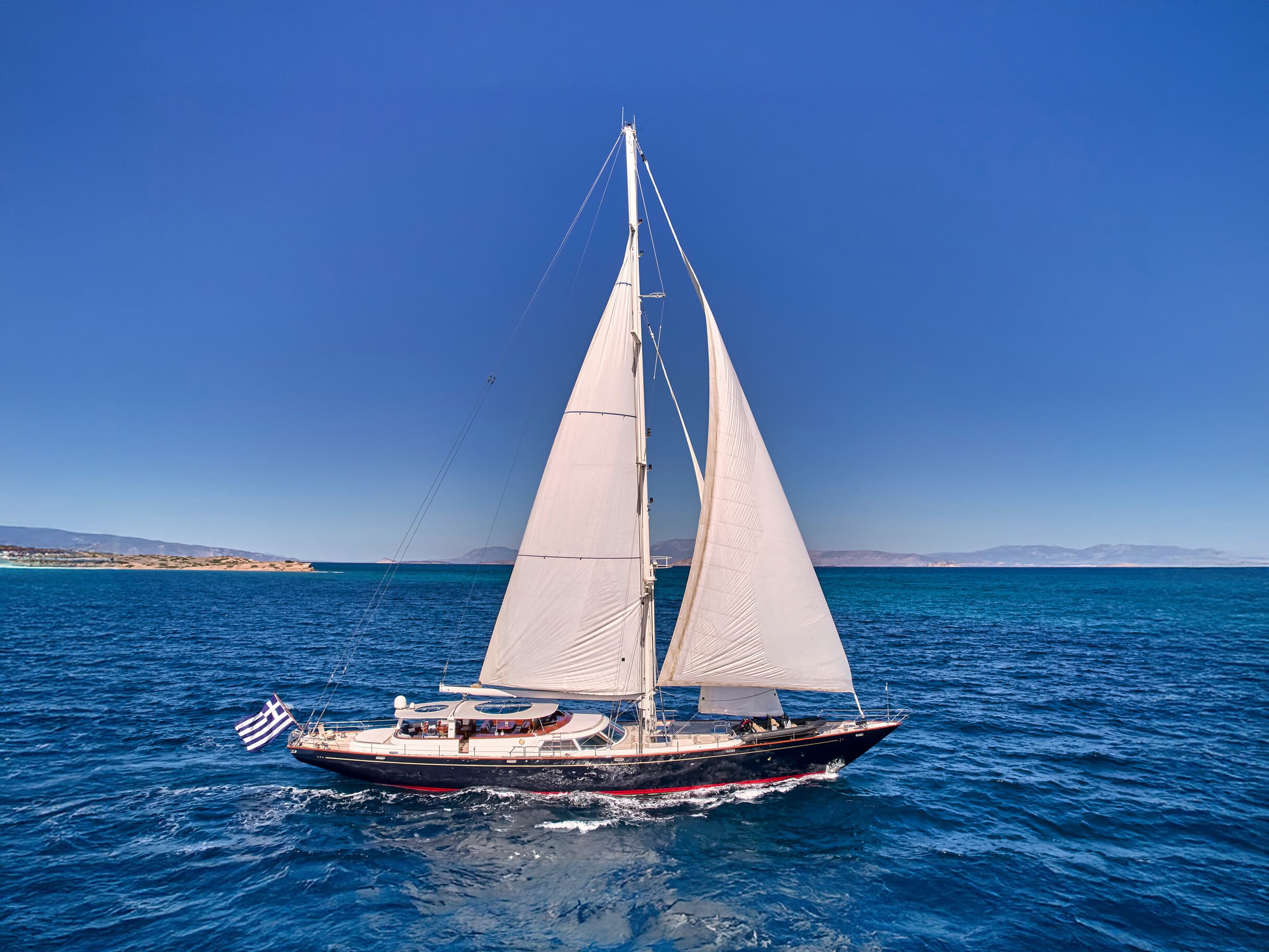 GITANA - ext stbd | Drivas Yachts