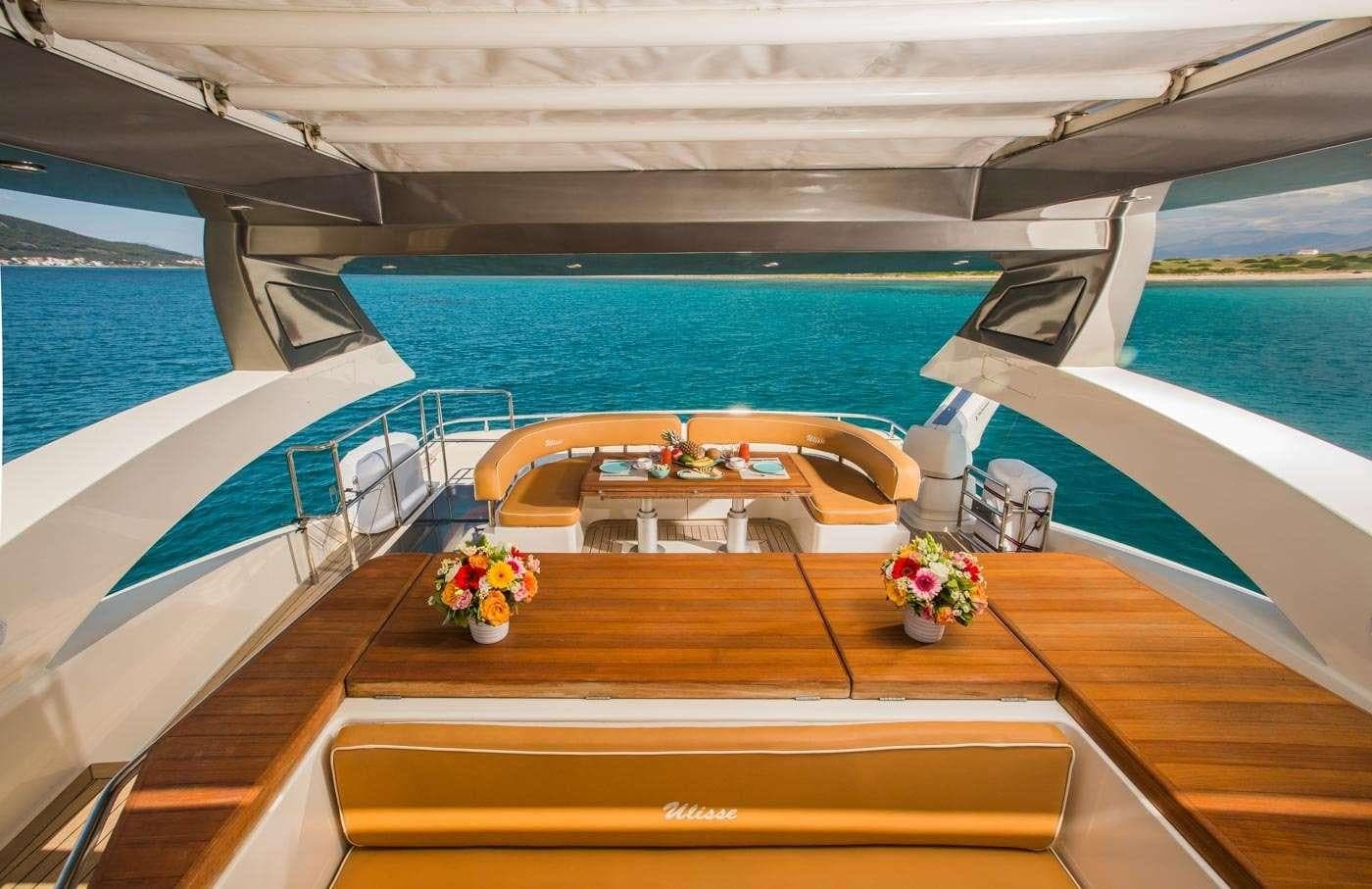 ULISSE - deck fore | Drivas Yachts