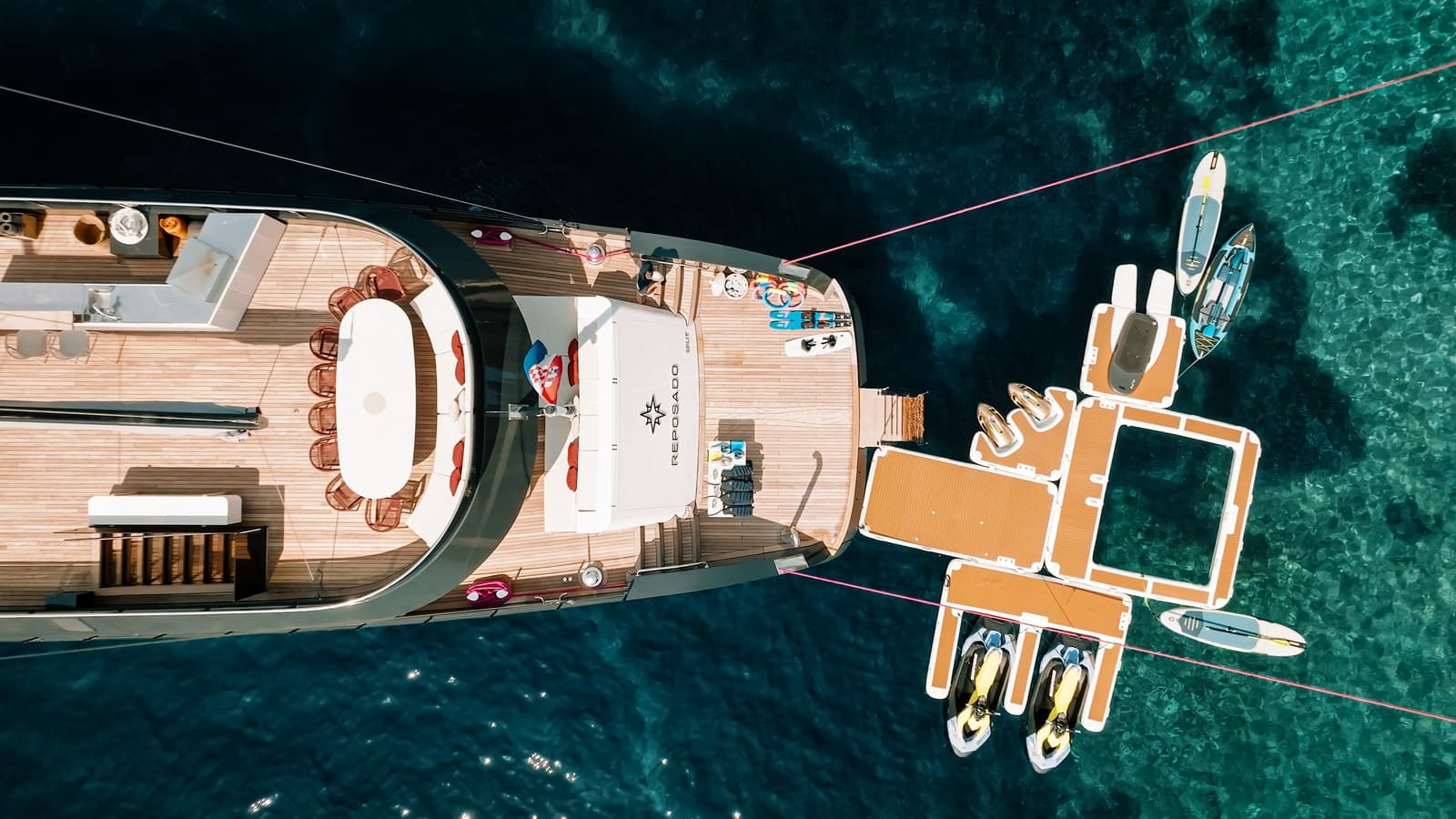REPOSADO - aerial | Drivas Yachts