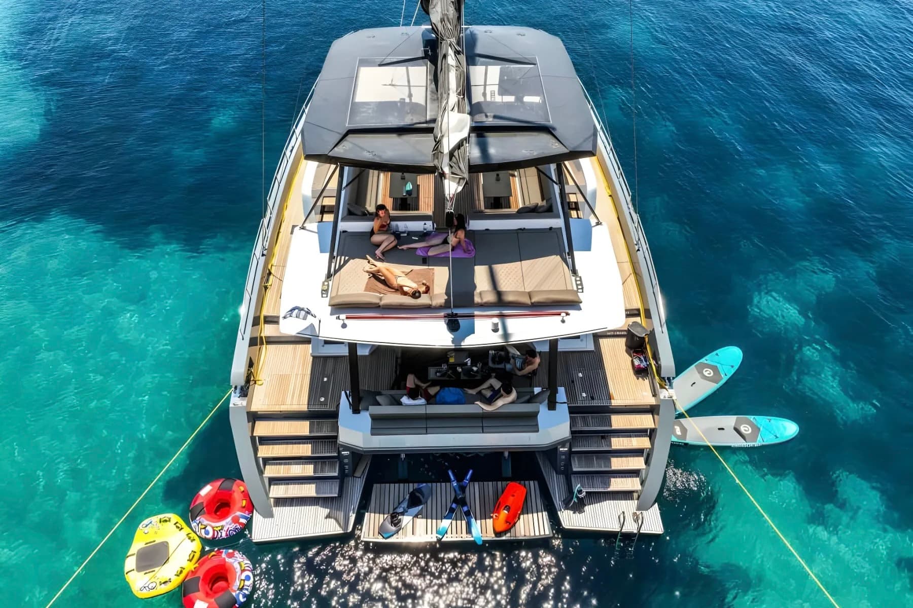 MARY'S GRACE - aerial | Drivas Yachts