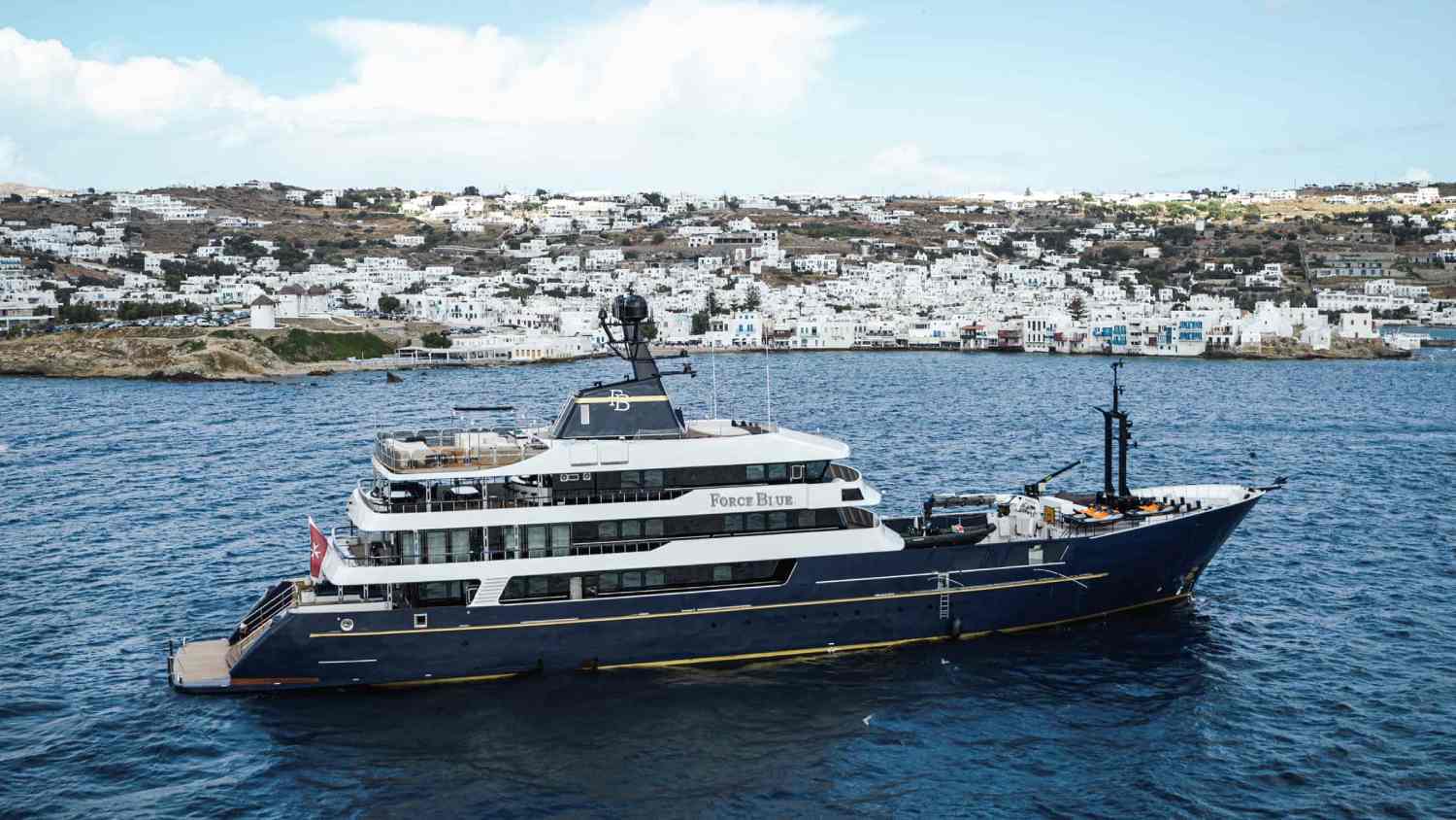 FORCE BLUE - ext | Drivas Yachts