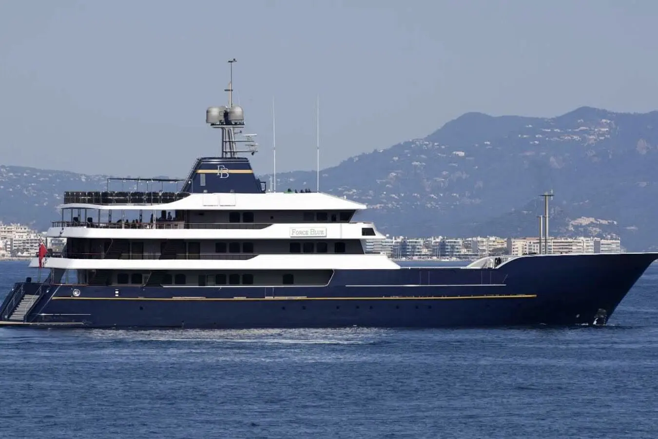 FORCE BLUE - ext stbd | Drivas Yachts