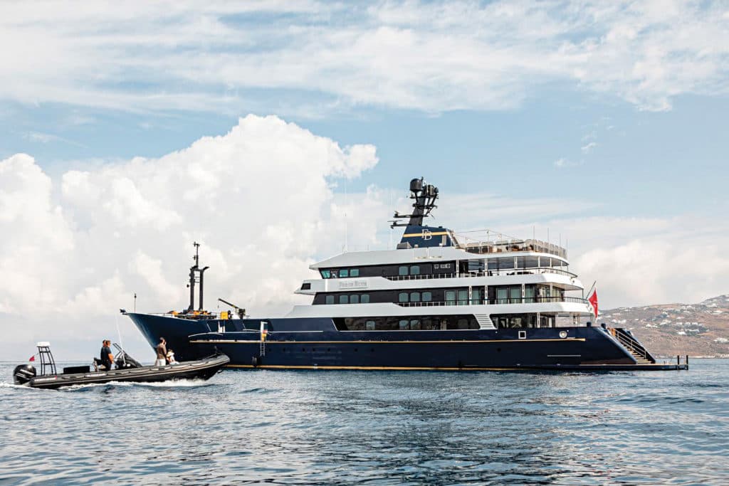 FORCE BLUE - ext stbd | Drivas Yachts