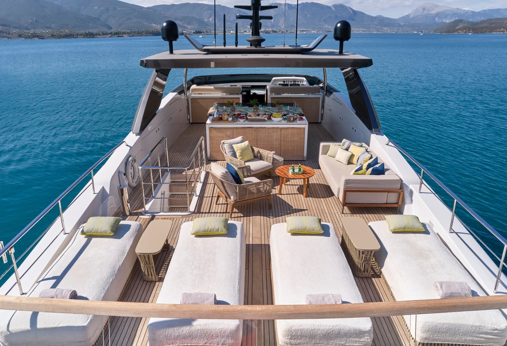 RARE DIAMOND - deck fore | Drivas Yachts