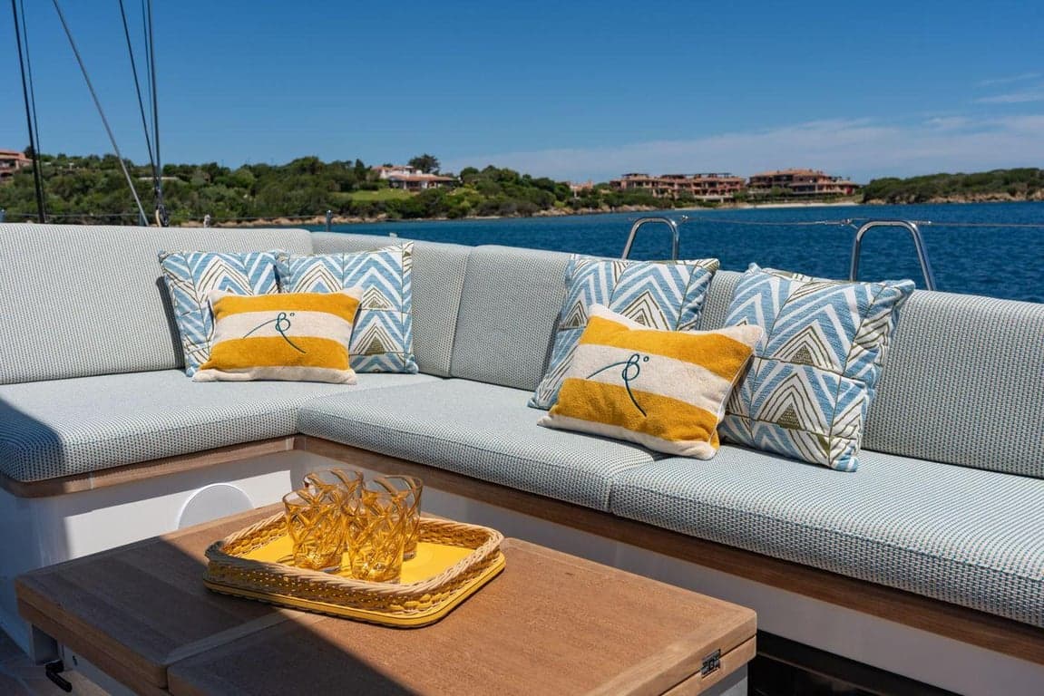 BIANCA II - deck aft | Drivas Yachts