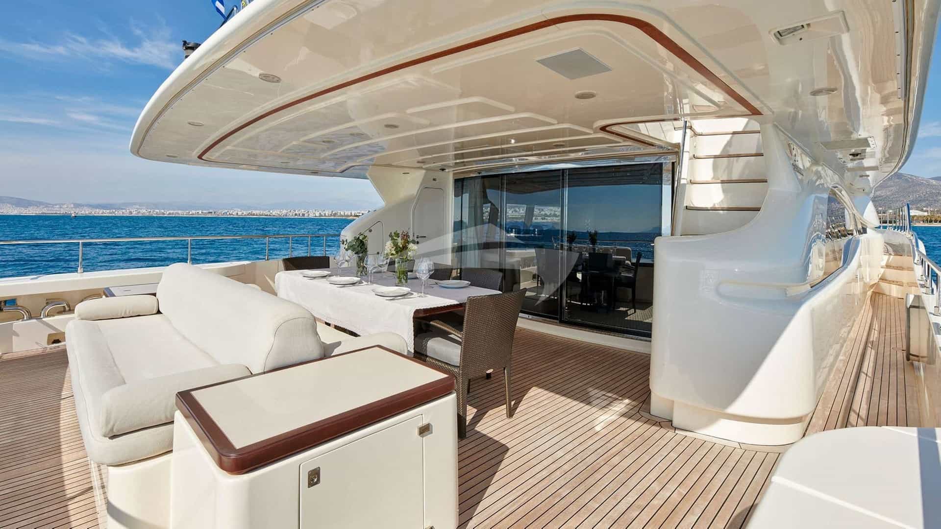 SEVEN S - deck fore | Drivas Yachts