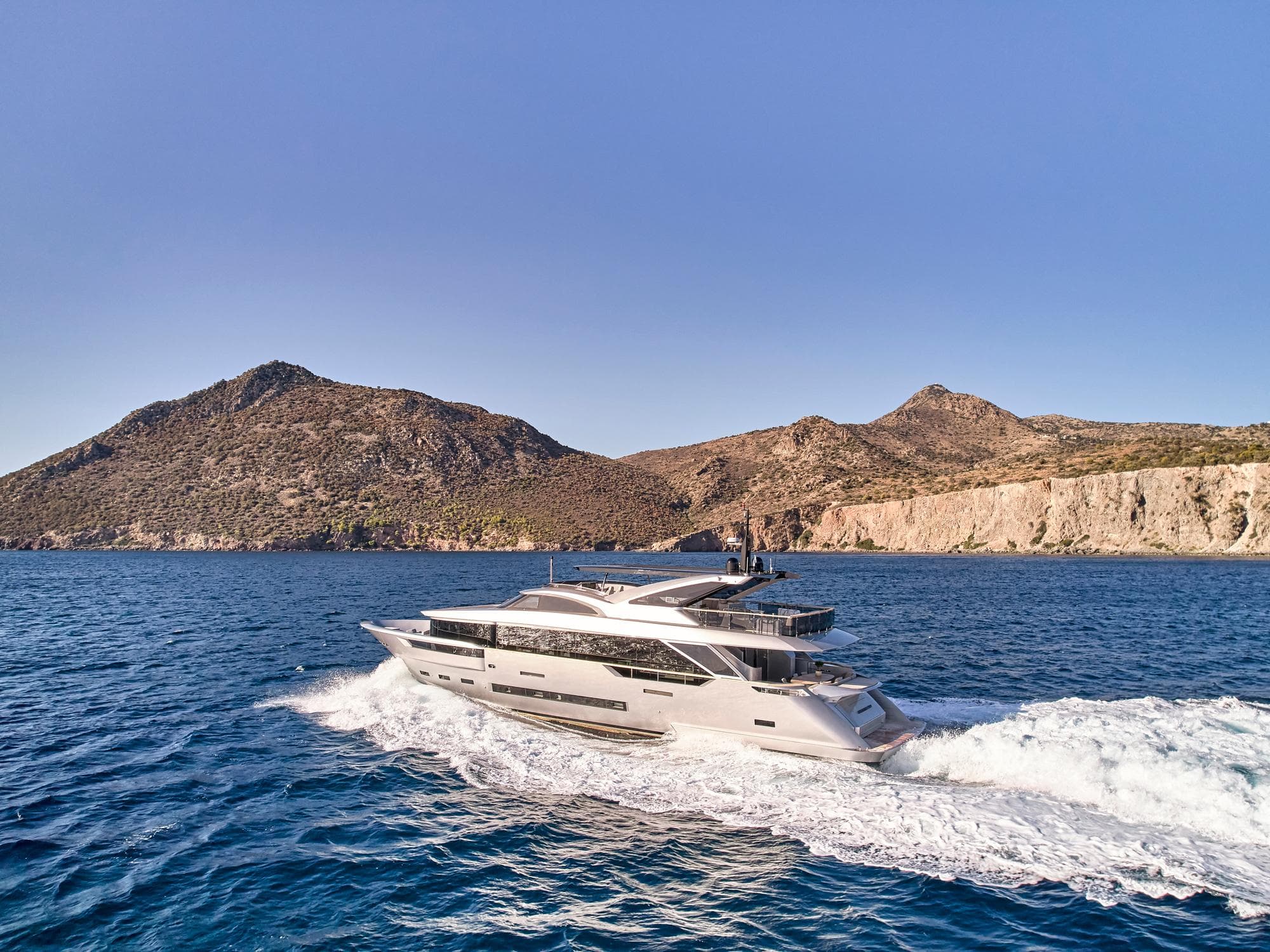 SEAMMETRY - aerial | Drivas Yachts