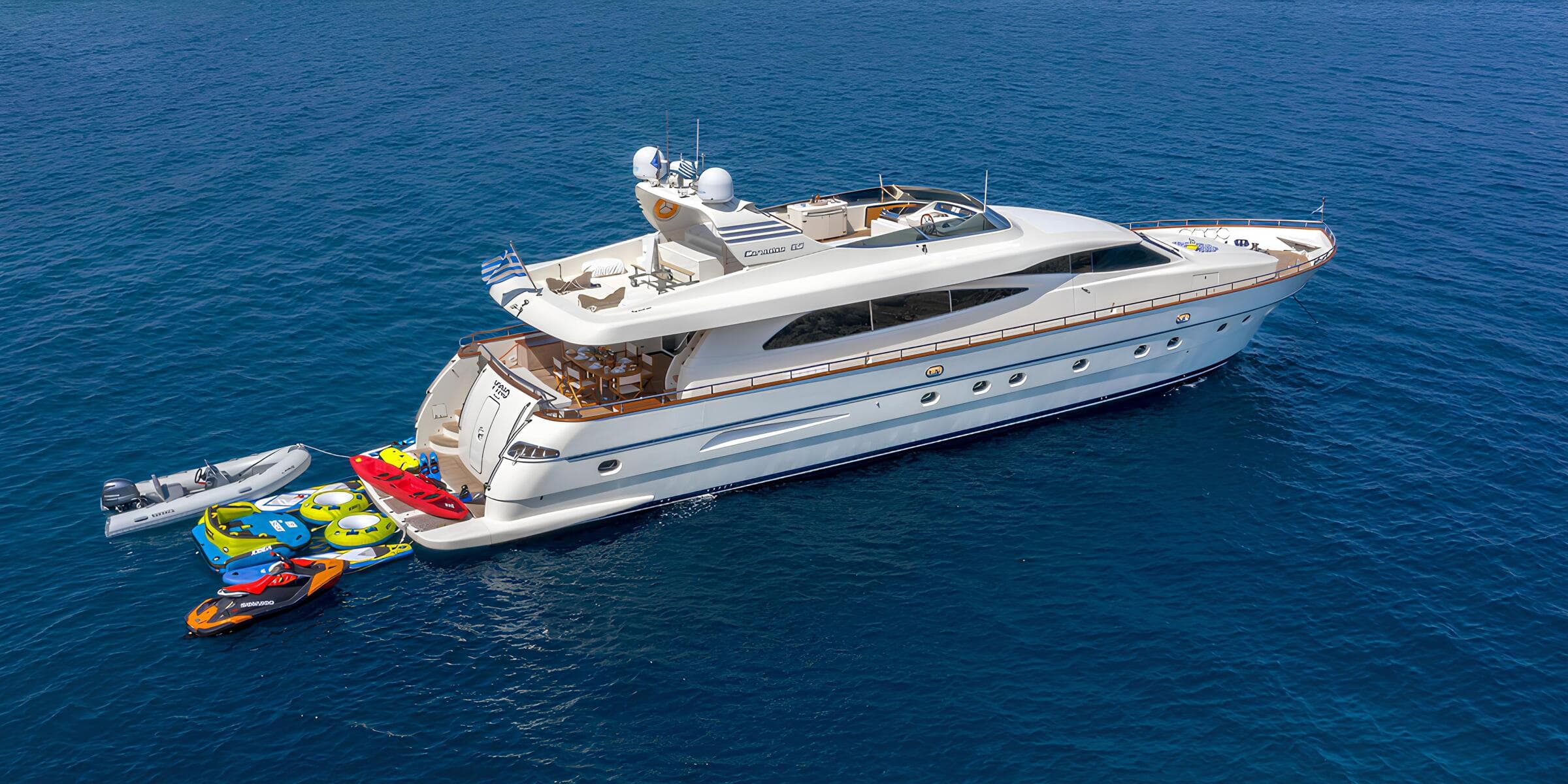 VYNO - aerial | Drivas Yachts