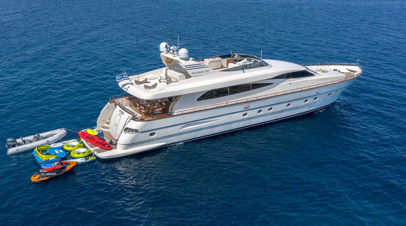 VYNO - aerial | Drivas Yachts