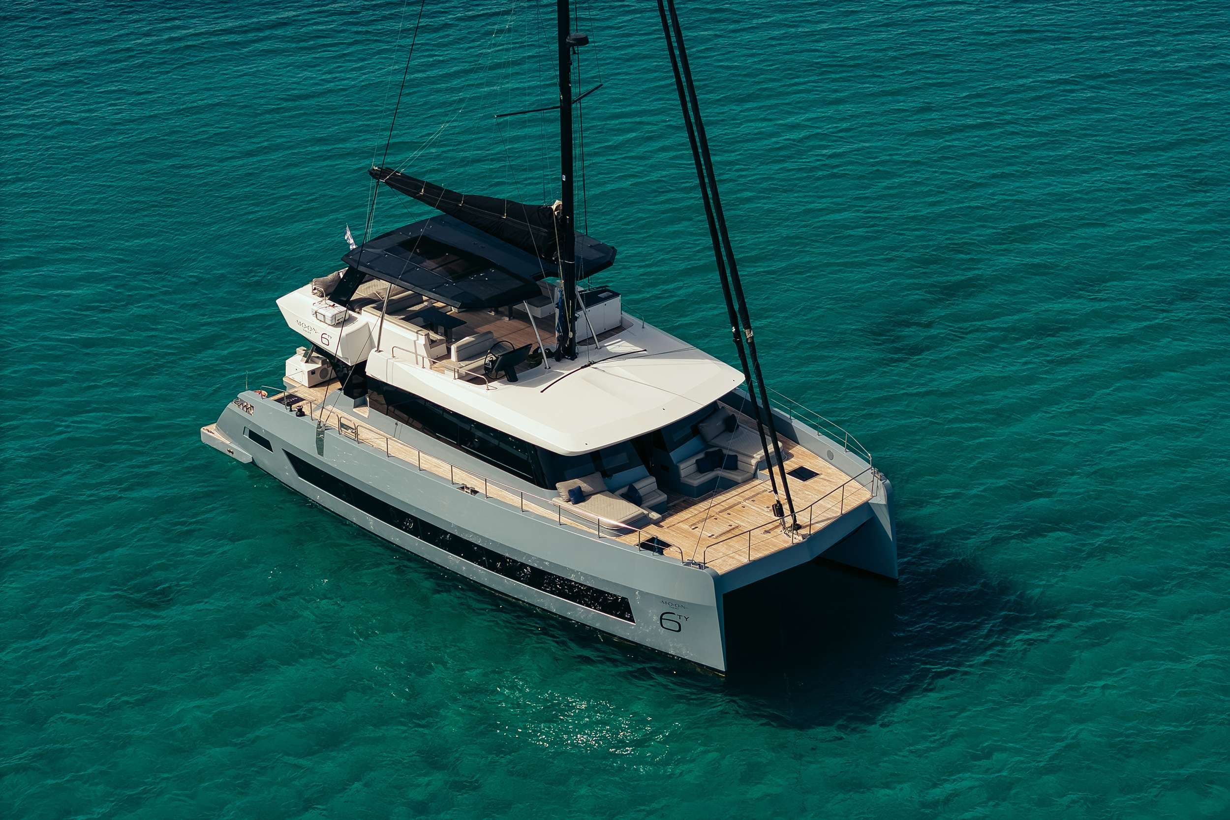 SEABARIT LX - aerial | Drivas Yachts