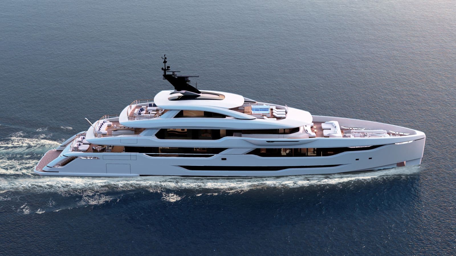 O'MADELEINE - aerial | Drivas Yachts