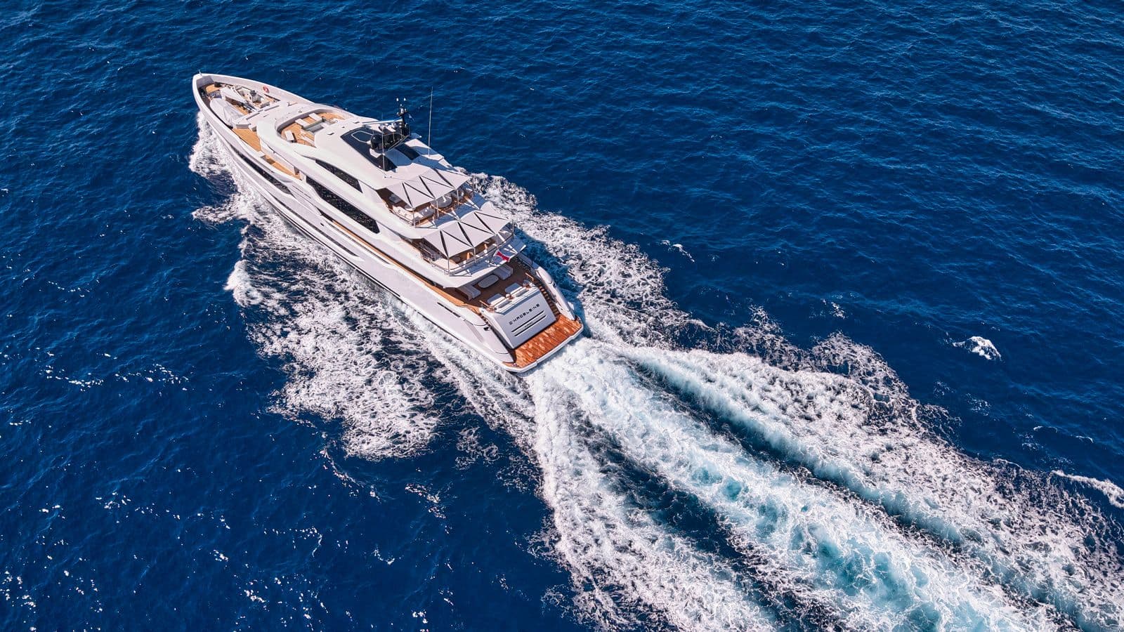 O'MADELEINE - aerial | Drivas Yachts