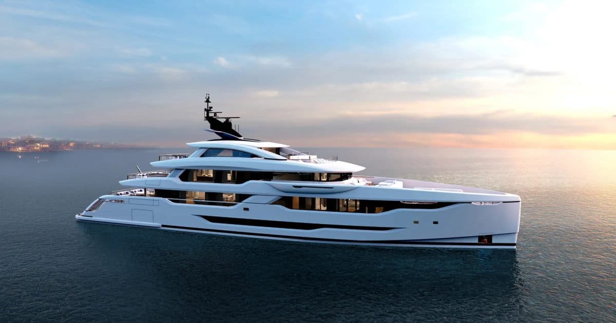 O'MADELEINE - ext stbd | Drivas Yachts