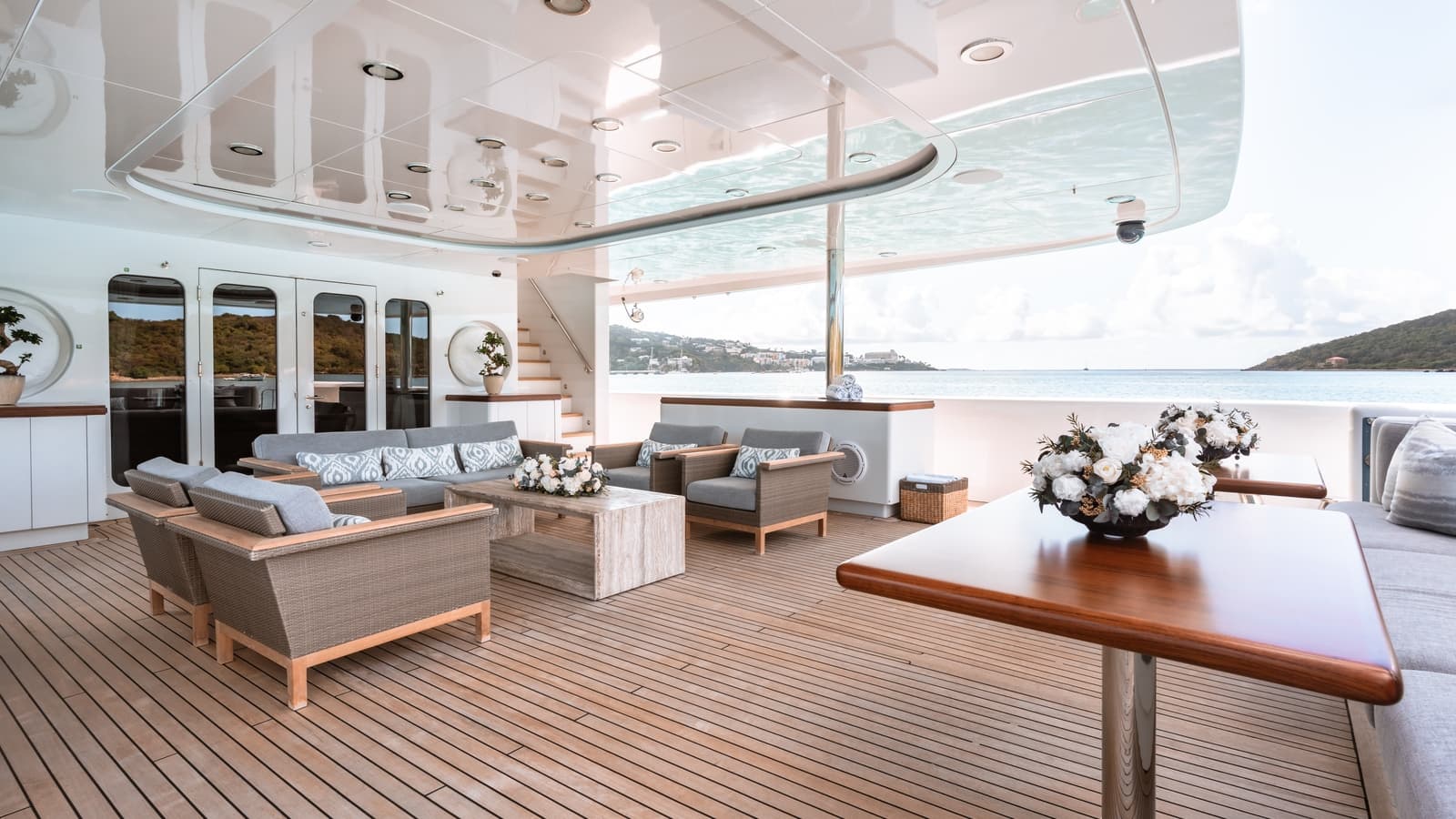 HOLDIN' MY OWN - deck aft | Drivas Yachts