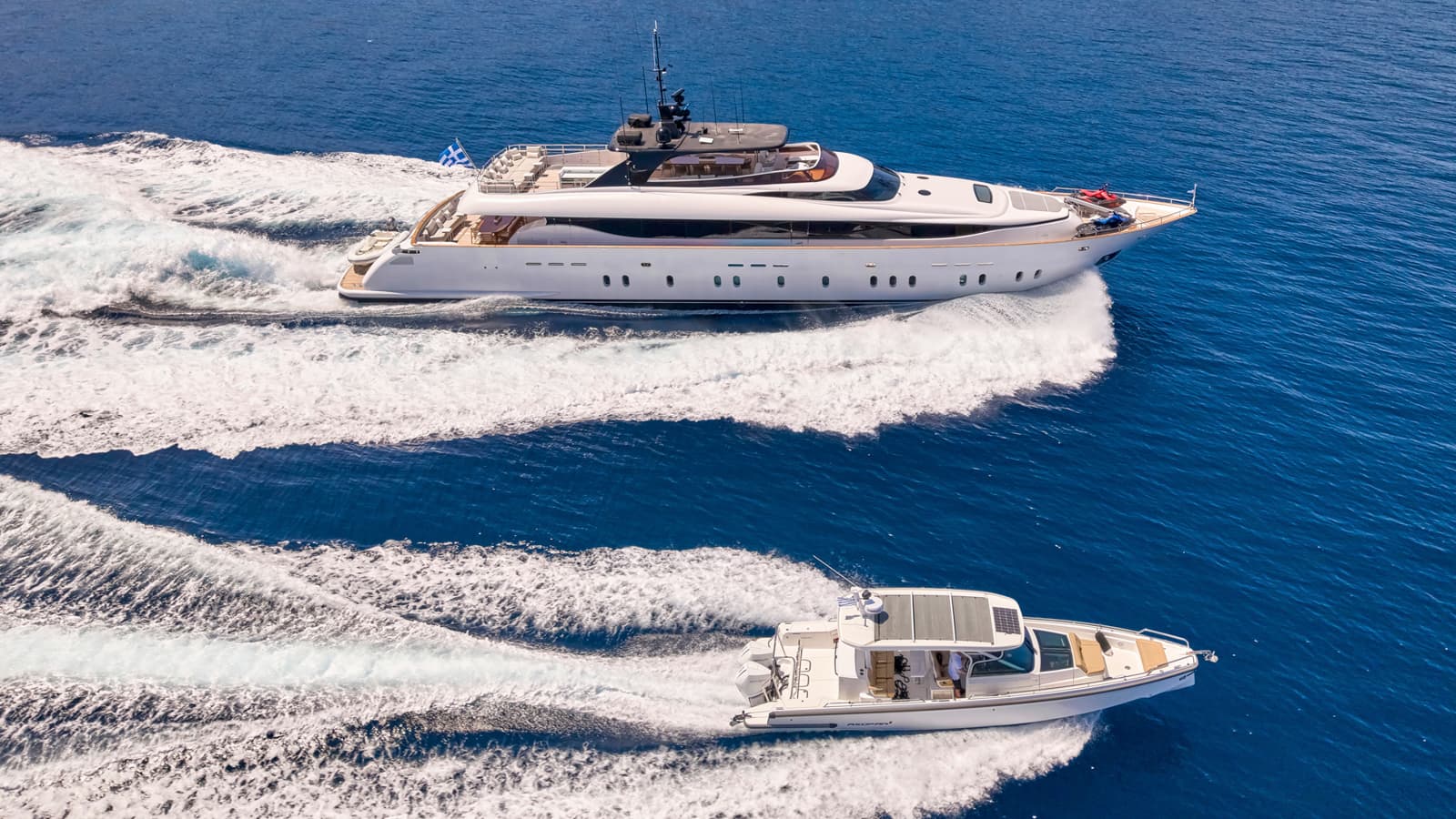 MAMMA MIA - aerial | Drivas Yachts