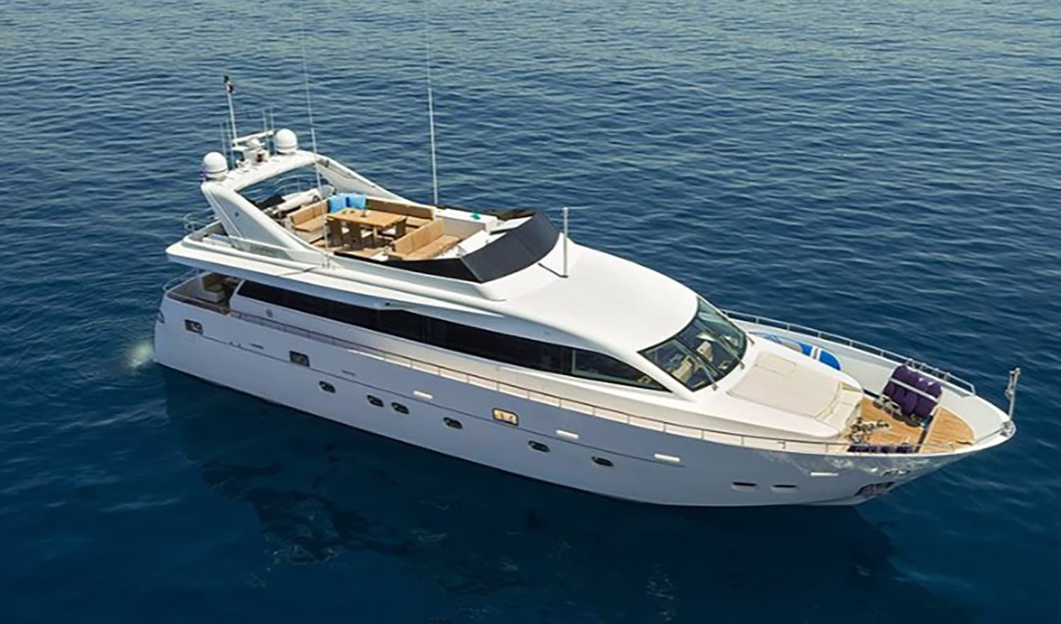 MILGAUSS - aerial | Drivas Yachts