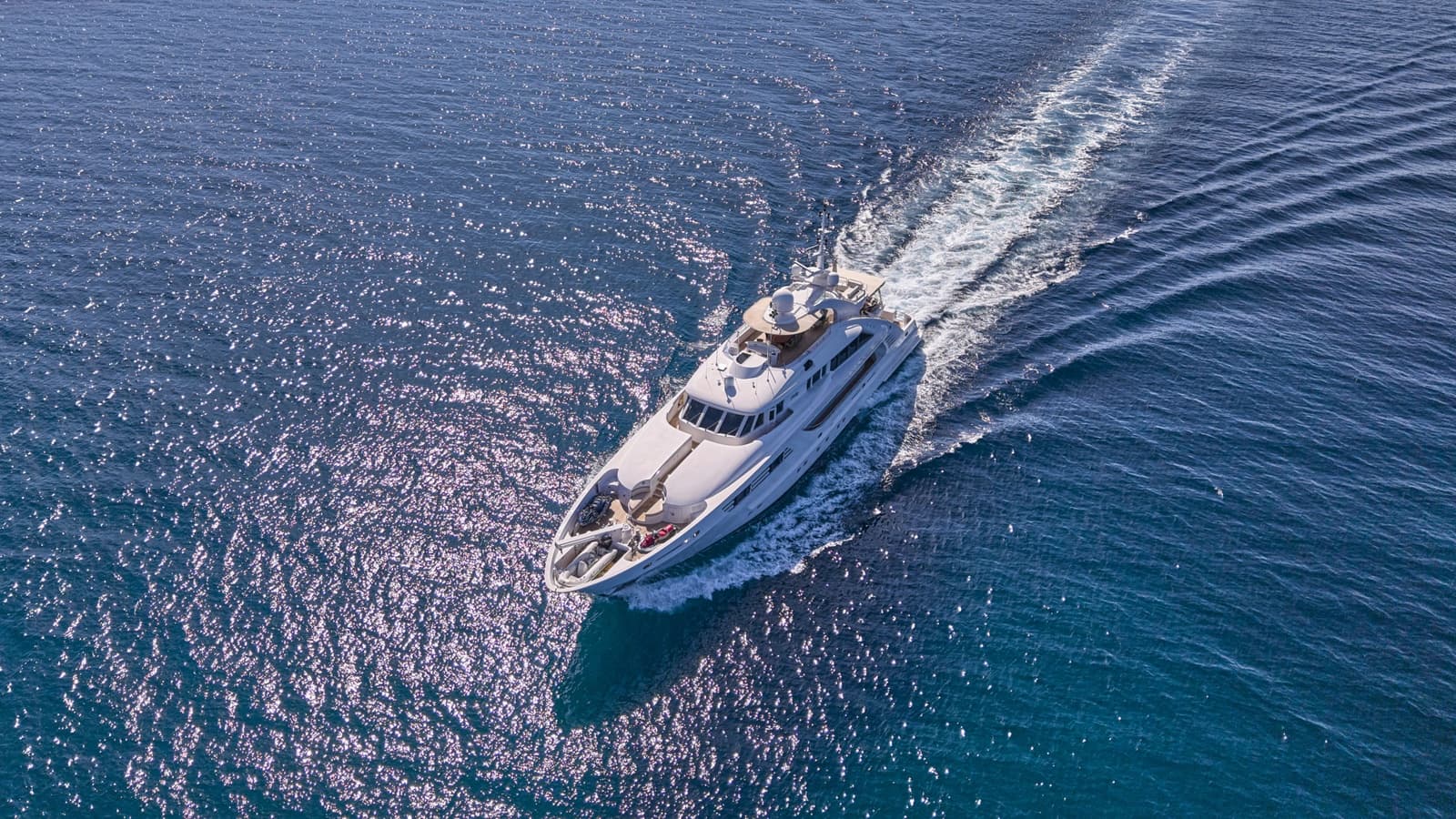 OASIS - aerial | Drivas Yachts