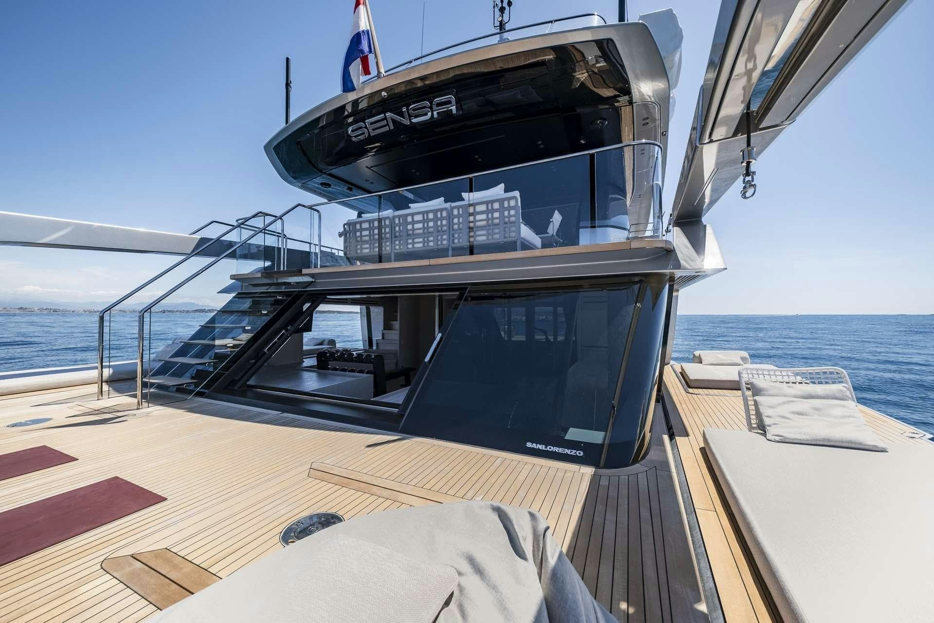 SENSA - deck fore | Drivas Yachts
