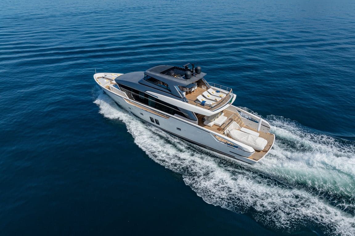 DANIDA' - aerial | Drivas Yachts