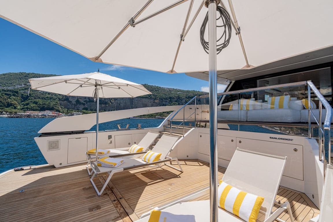 DANIDA' - deck aft | Drivas Yachts