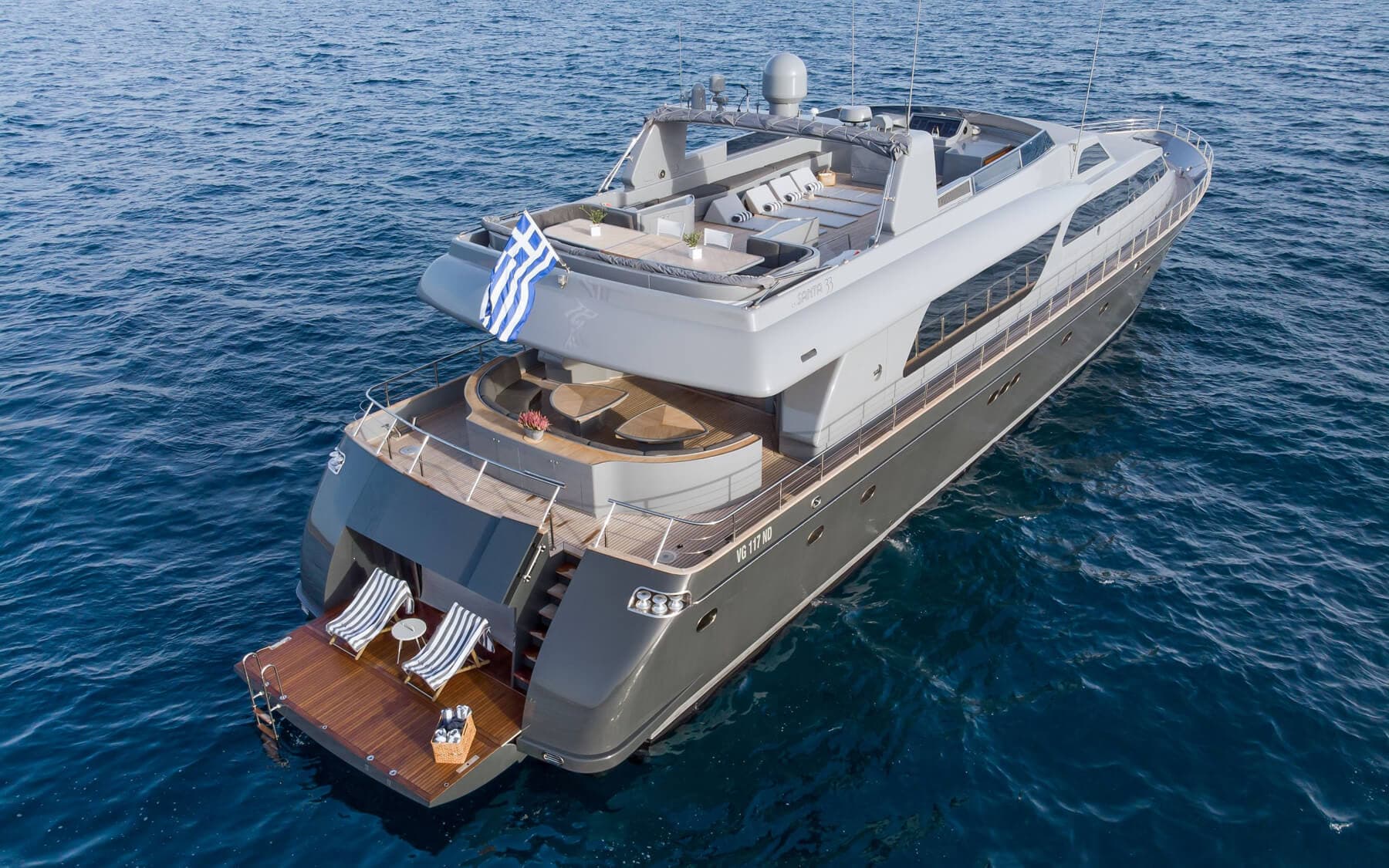 SATORI - aerial | Drivas Yachts