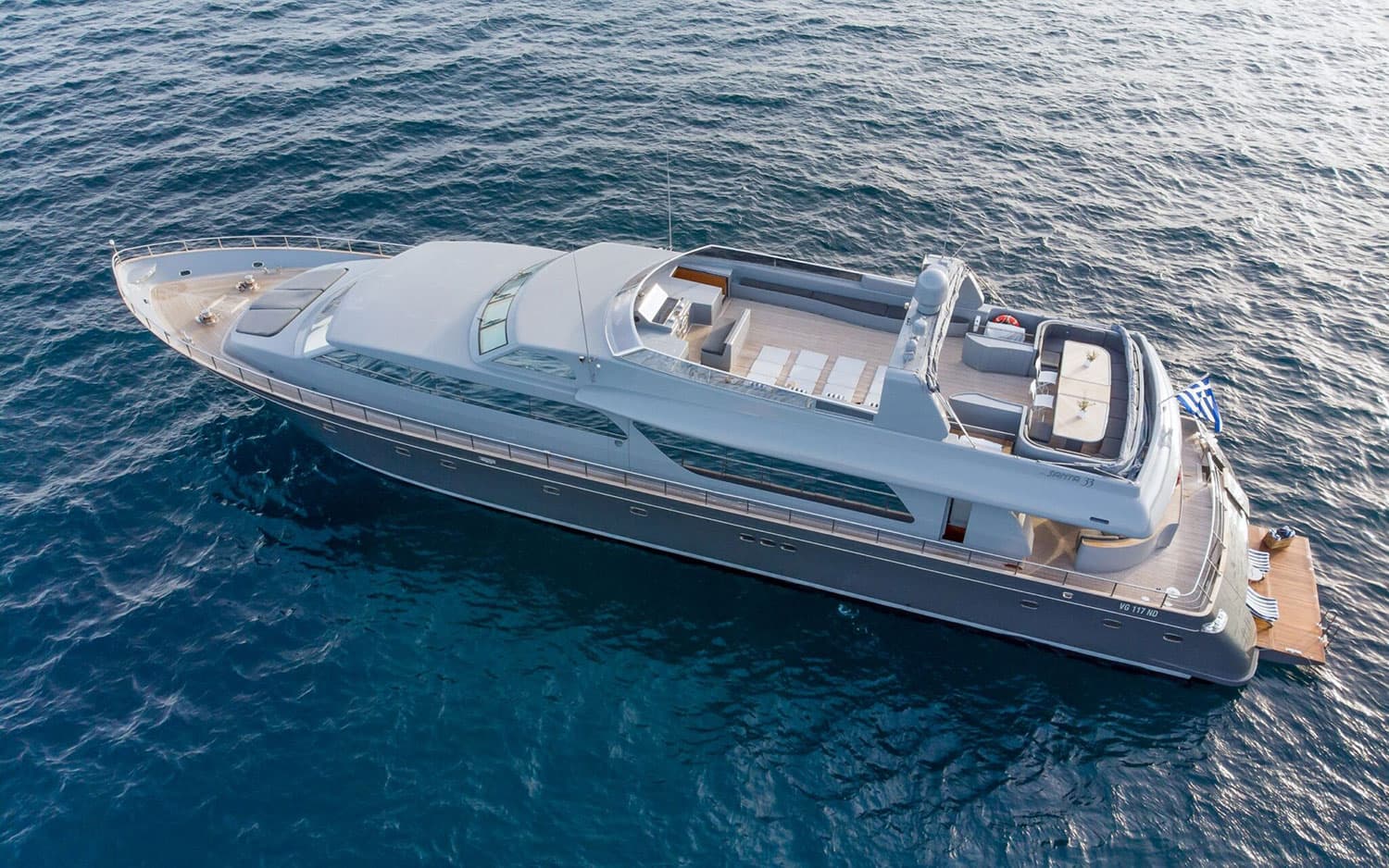 SATORI - aerial | Drivas Yachts