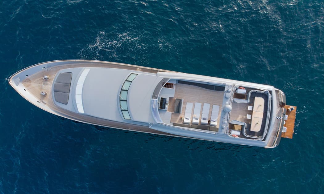 SATORI - aerial | Drivas Yachts