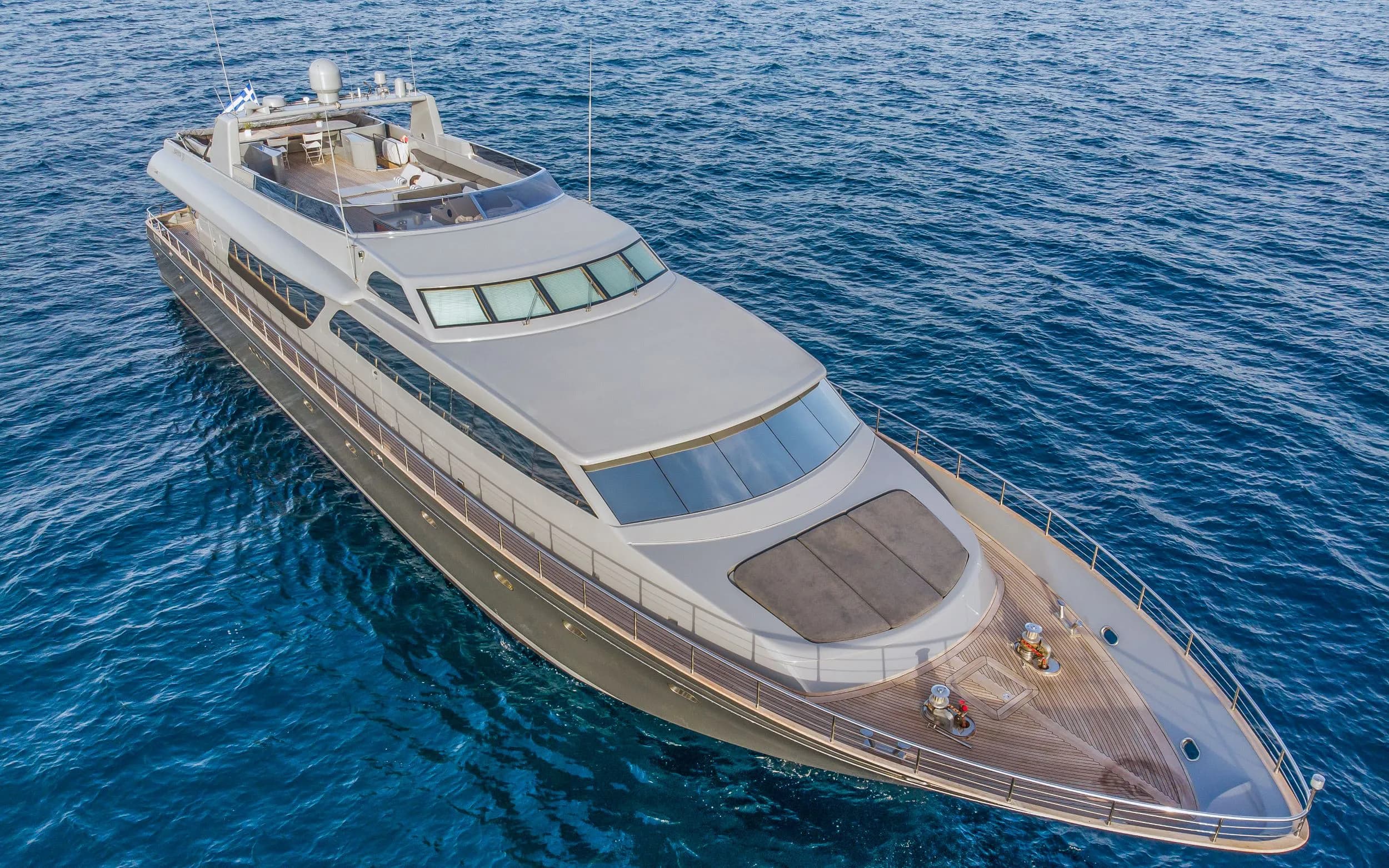 SATORI - aerial | Drivas Yachts