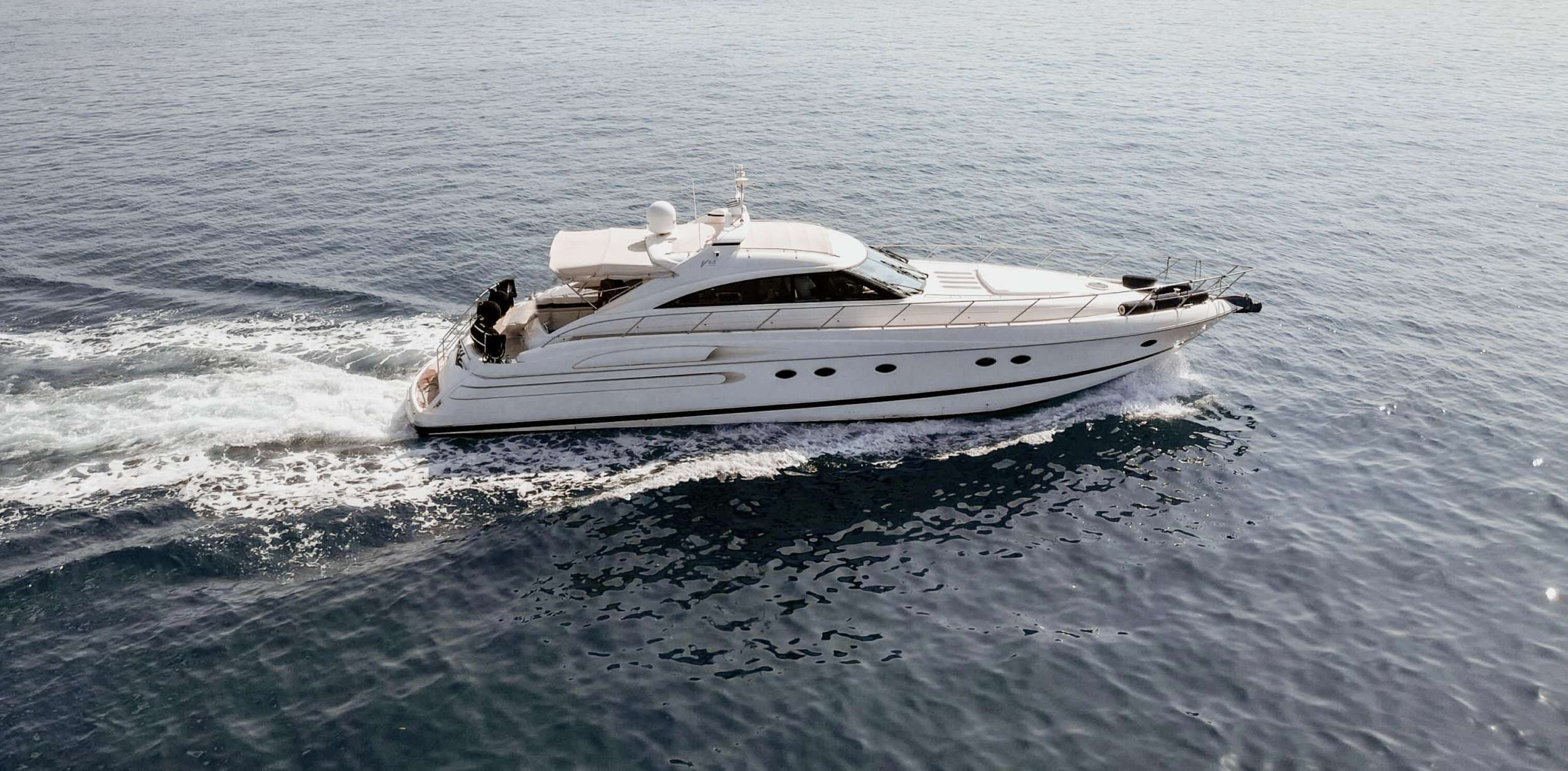 EVENIA - aerial | Drivas Yachts