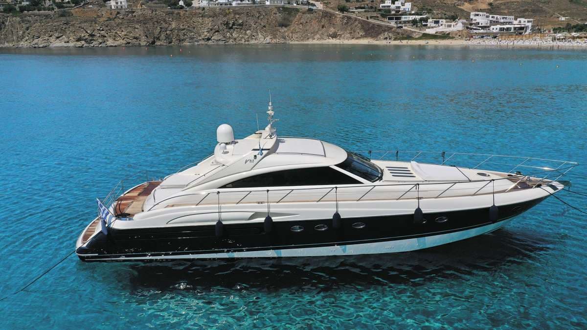 EVENIA - aerial | Drivas Yachts