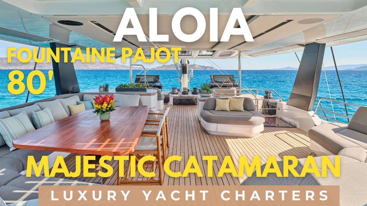 Sailing yacht ALOIA 20m by Fountaine Pajot — photo 2