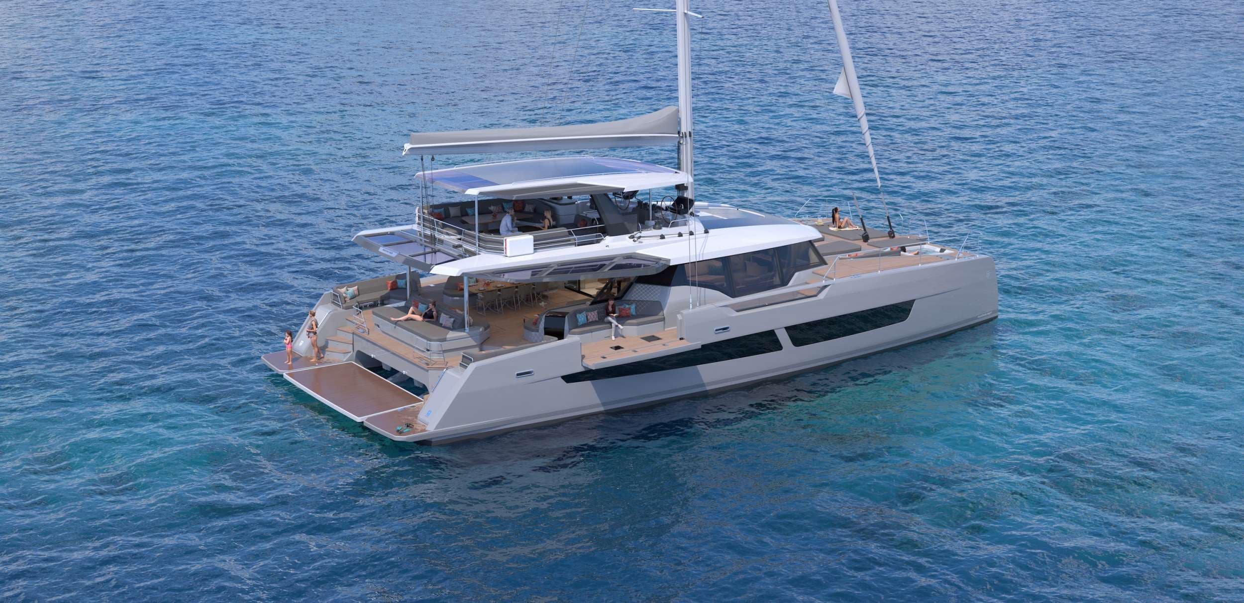 Sailing yacht ALOIA 20m by Fountaine Pajot — photo 4