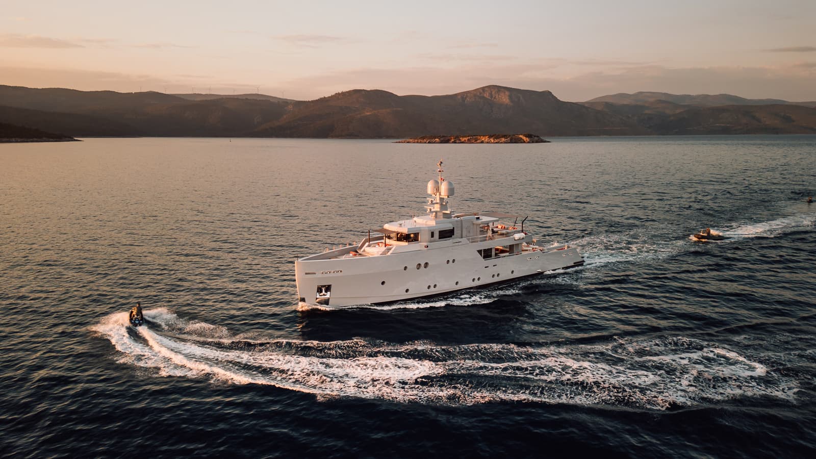 CARMEN - aerial | Drivas Yachts
