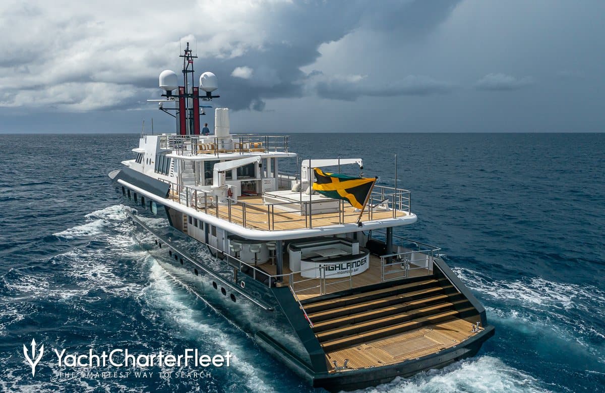 Motor yacht HIGHLANDER 49.5m by Feadship — stern