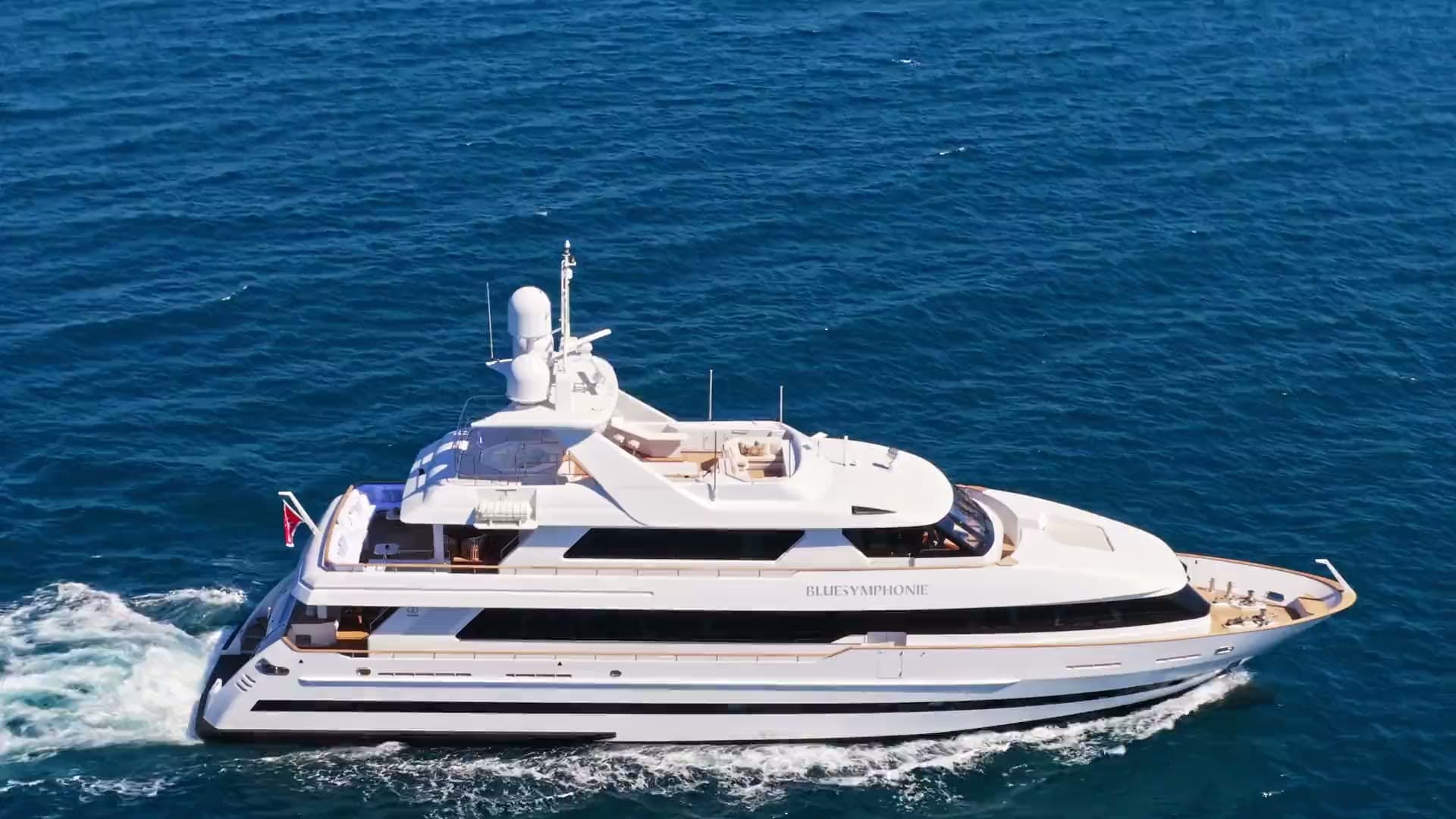 BLUE SYMPHONIE yacht video
