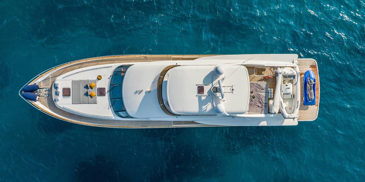 GEKTOR - aerial | Drivas Yachts