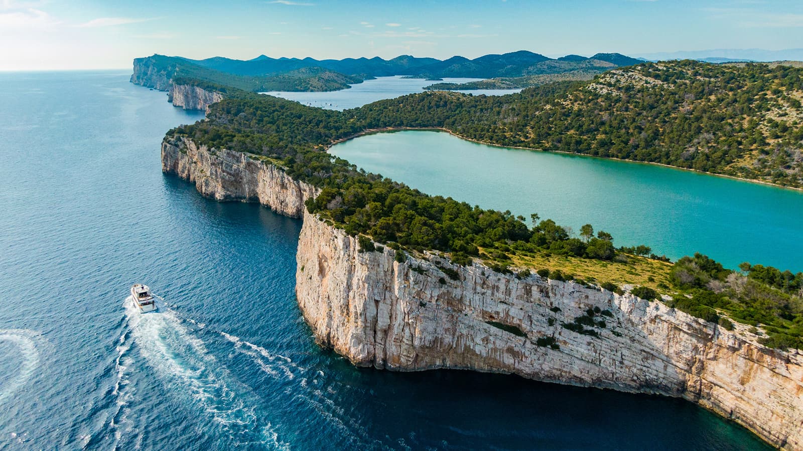NOVELA - aerial | Drivas Yachts