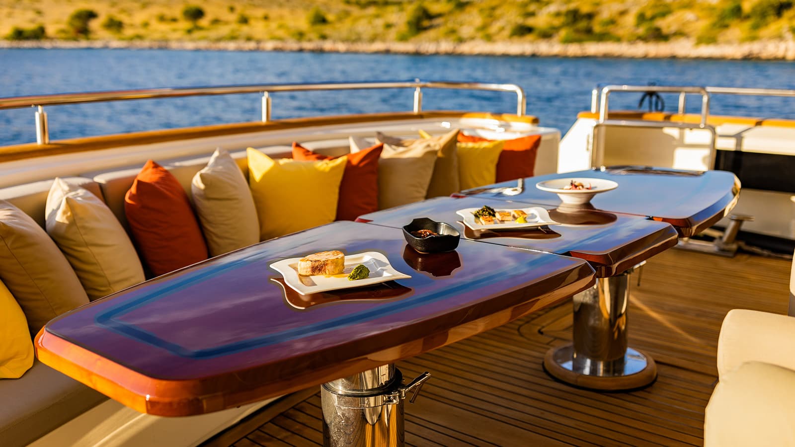 NOVELA - deck aft | Drivas Yachts