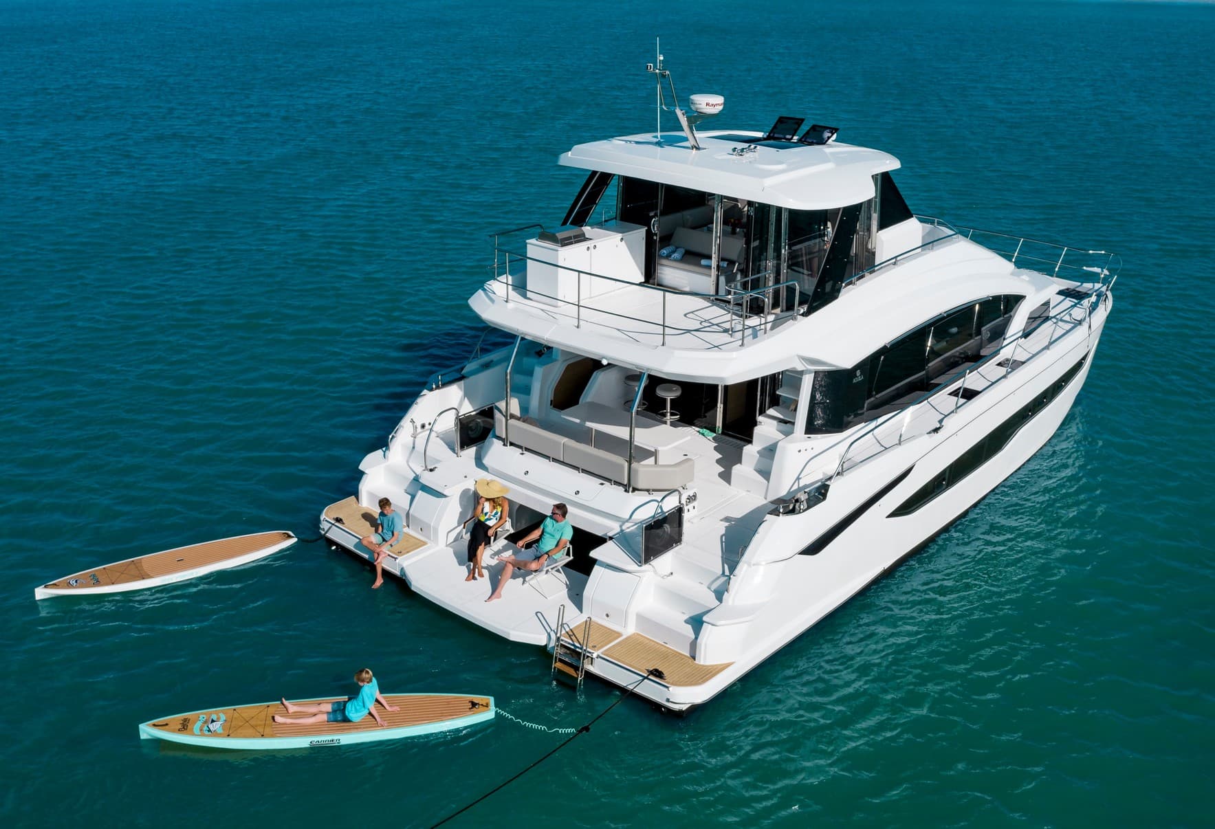 TiAmo - aerial | Drivas Yachts