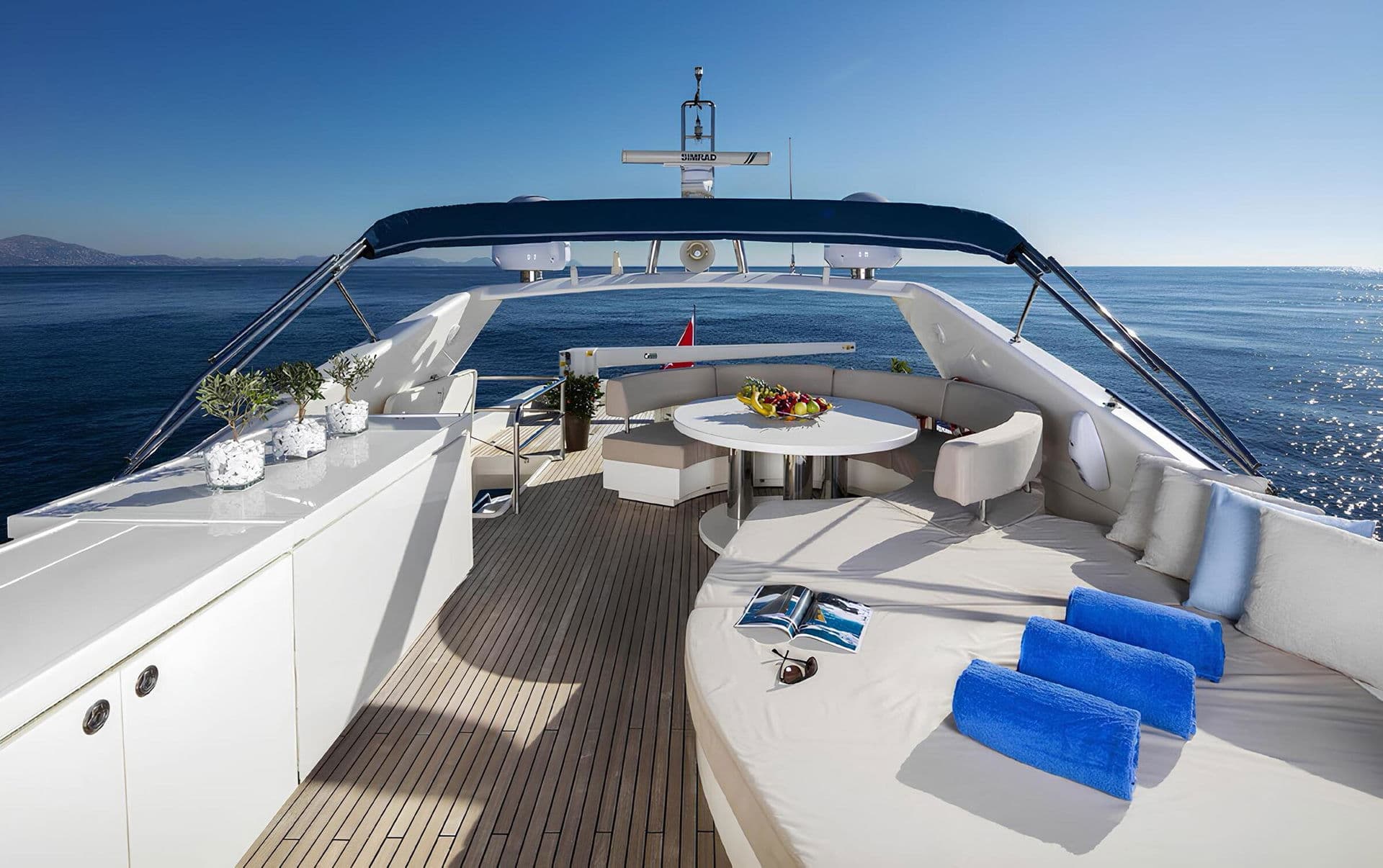 MYTHOS G - deck fore | Drivas Yachts
