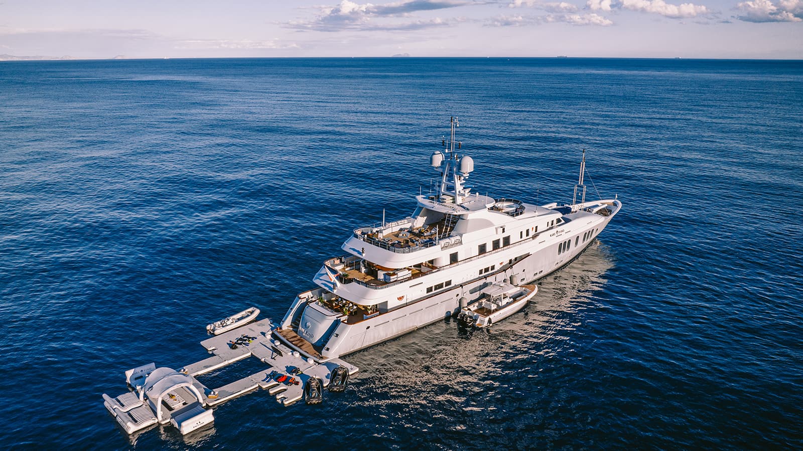RARE FIND - aerial | Drivas Yachts