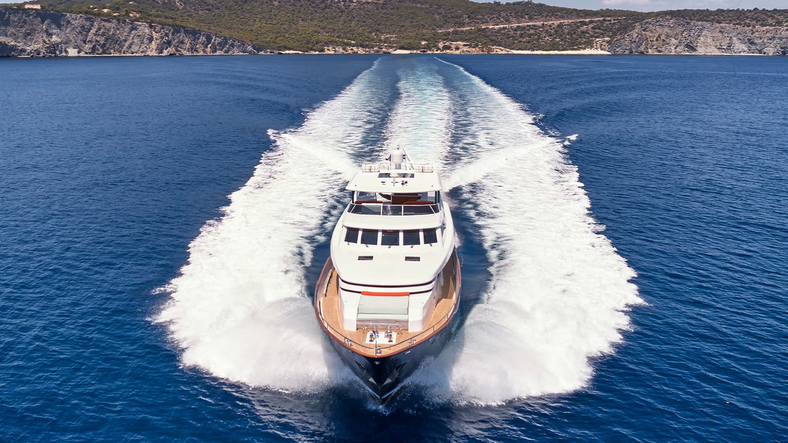 MIA ZOI - aerial | Drivas Yachts
